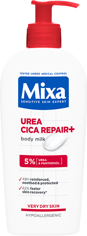 Mixa Cica Urea Repair+ testápoló tej nagyon száraz bőrre