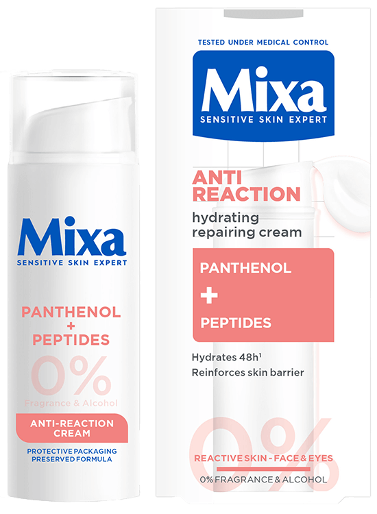 Mixa Anti-Reaction hidratáló regeneráló krém