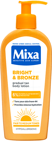 Mixa Niacinamid Bright & Bronze testápoló